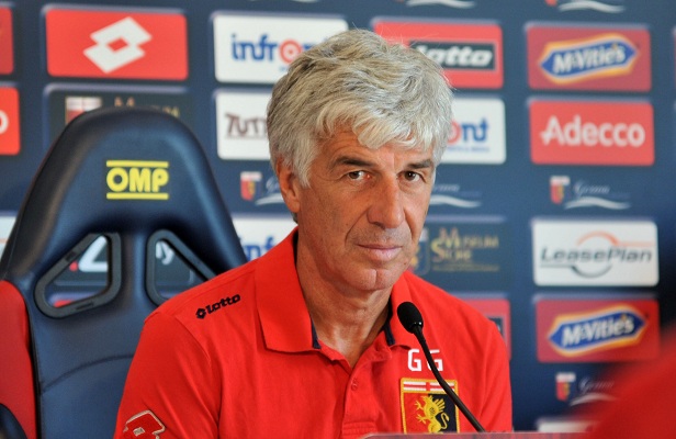 Gasperini: «Fermare la Roma per tenerci il decimo posto, ma pensiamo al derby»