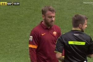 VIDEO/ Le immagini del gol annullato a De Rossi item-thumbnail