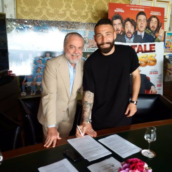 L’annuncio ufficiale di Adl con la firma di Tonelli: «Benvenuto a Napoli»