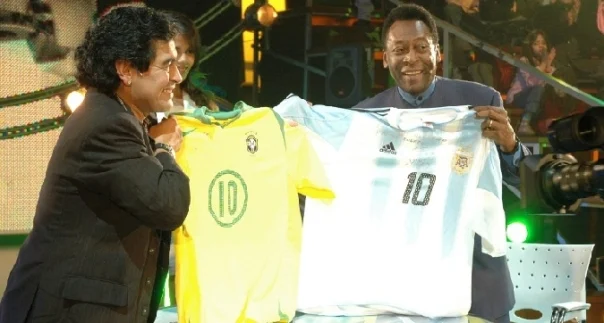 Maradona e Pelé
