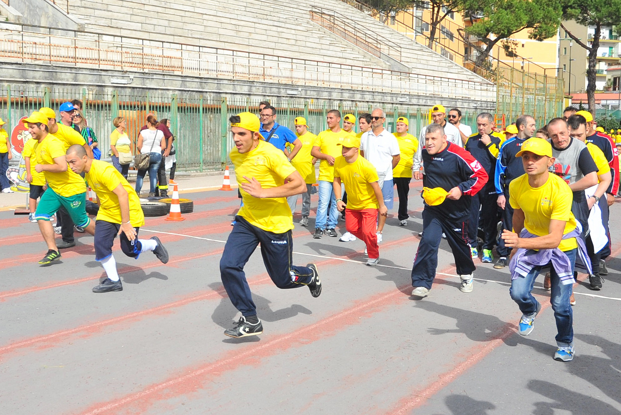 In duemila al Collana per la festa di sport per disabili dallo slogan “Tutti partecipanti, nessuno escluso”