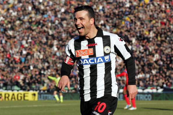 Di Natale: «Paura del Napoli? Mi è sempre piaciuto parlare con i fatti. Domani tiferò Udinese» Di Natale: «Paura del Napoli? Mi è sempre piaciuto parlare con i fatti. Domani tiferò Udinese»