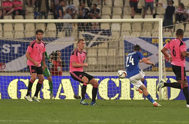 Italia-Scozia 1-0, segna Pellé. Insigne e Jorginho in campo nella ripresa