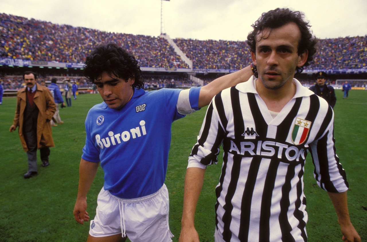 I Napoli-Juventus dell’era Maradona