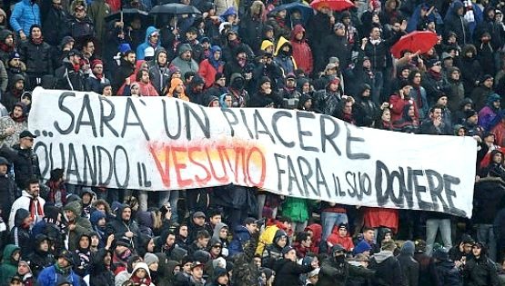 I cori contro Napoli non costano nulla: 60mila euro in 22 giornate