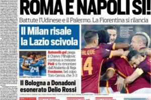 Napoli-Palermo 2-0, rassegna stampa/Corriere dello Sport item-thumbnail