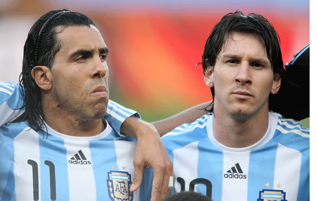 Messi e Tevez tornano titolari insieme con l’Argentina dopo cinque anni Messi e Tevez tornano titolari insieme con l’Argentina dopo cinque anni
