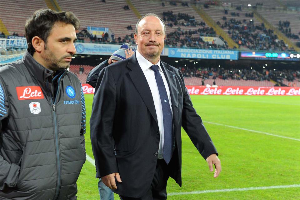 Benitez fa i complimenti a Pecchia per la Coppa Italia di Serie C vinta con la Juventus