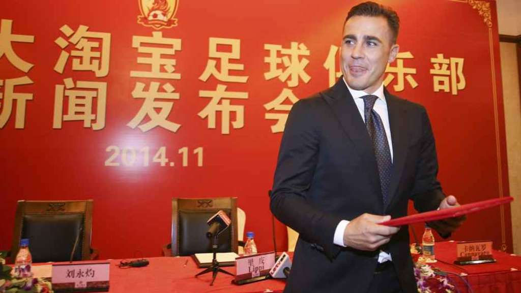 Fabio Cannavaro ha lasciato il Guangzhou FC