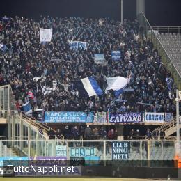 Chievo-Napoli, il porompompero dei tifosi azzurri a Verona