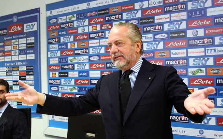 De Laurentiis: «Il pubblico di Napoli è ammalato di piagnonismo. I tifosi sono innamorati o sono criaturi?»