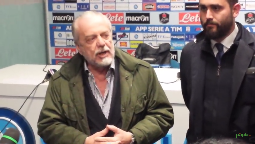 Il ridicolo del calcio italiano. Qualche bestemmia vale a De Laurentiis una settimana di squalifica, la stessa inflitta alla Curva Sud per gli striscioni contro la madre di Ciro