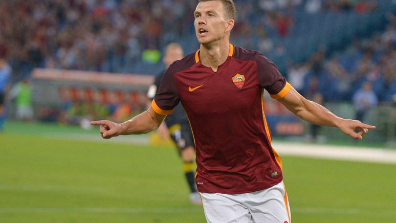 Dzeko dopo la doppietta con la Roma: «Parlare non fa male»