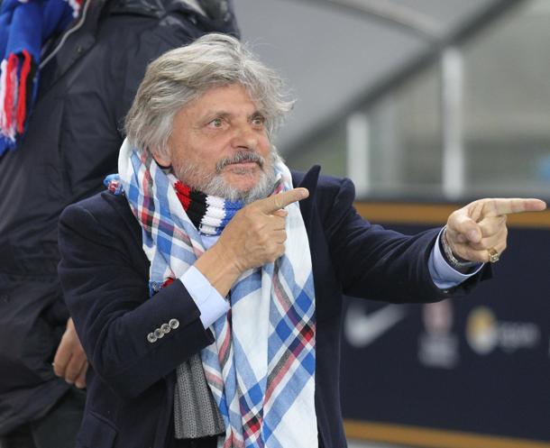 Ferrero: “Chi vince la Coppa Italia? Spero De Laurentiis, è simpatico e divertente”