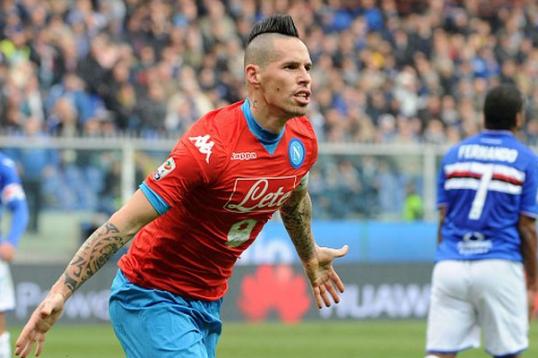 L’analisi tattica di Sampdoria-Napoli: Hamsik è sempre più decisivo, nel bene e nel male