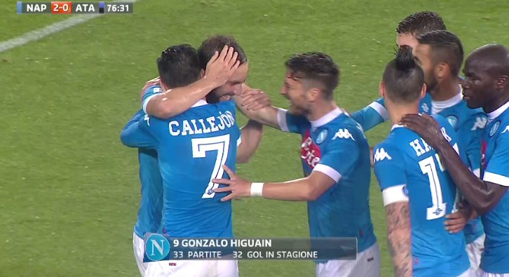 Il Napoli aggiorna i suoi record e punta alle 25 vittorie