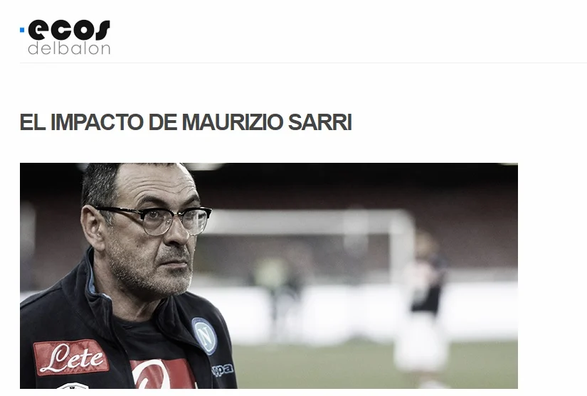 L'impatto di Sarri