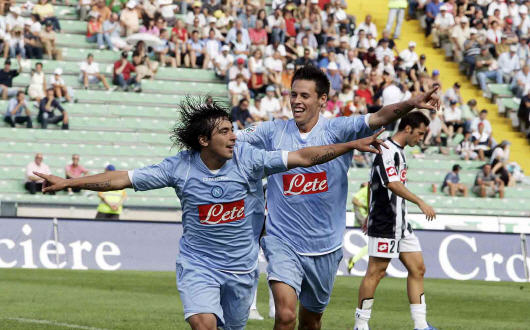 Il Napoli non vinceva fuori casa 5-0 da Udine 2007 con Lavezzi e Zalayeta