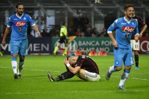 Il Milan non sfigurerebbe in mostra permanente da antichità Scippa a via Vannella, ma contro questo Napoli non c’è trippa per nessuno item-thumbnail