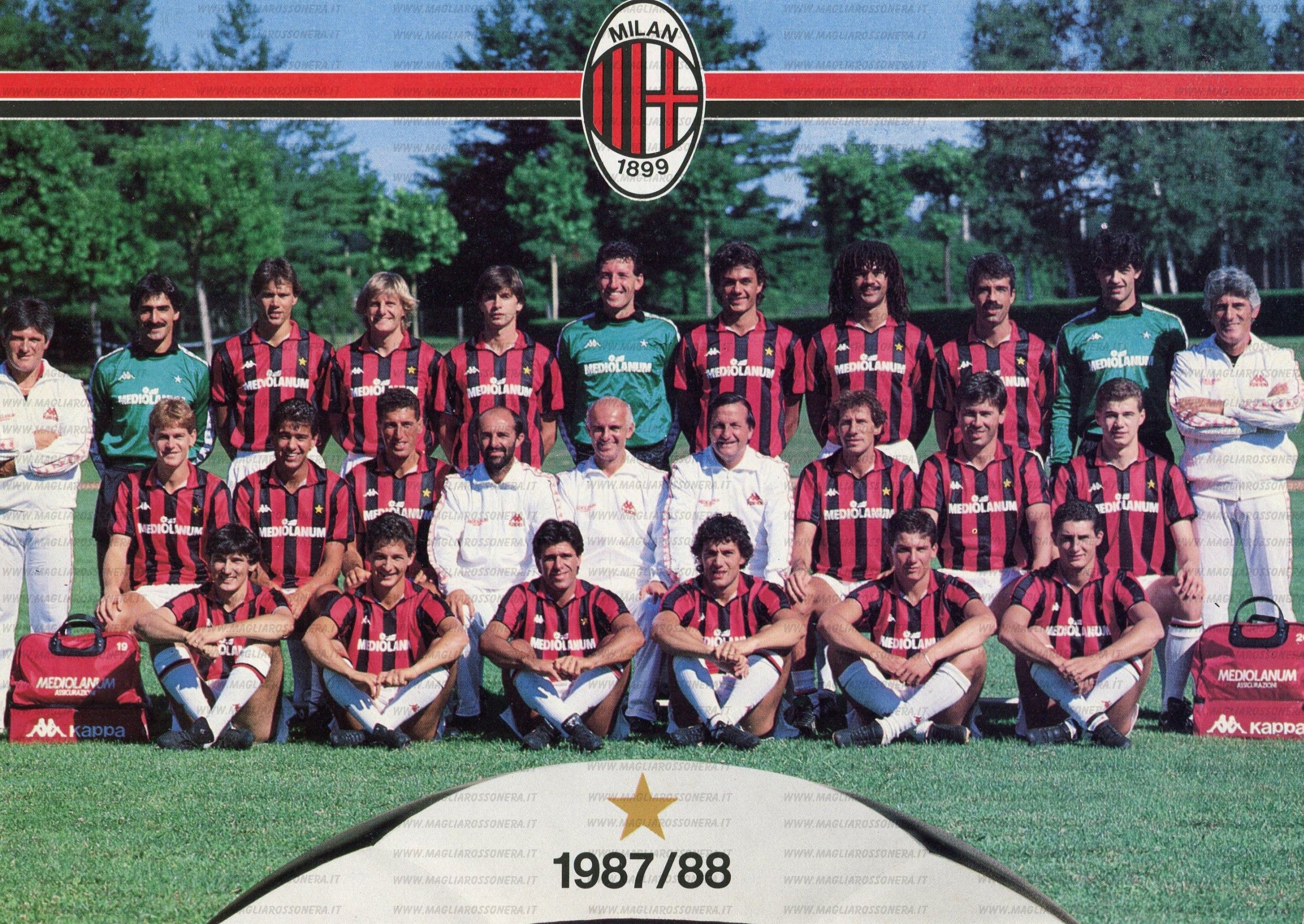 Dal diario di Arrigo Sacchi: tutti gli allenamenti precampionato del Milan 1987-88