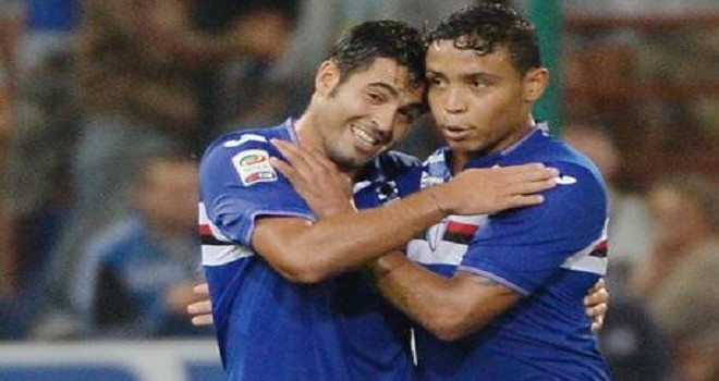 La Sampdoria gioca molto la palla, soprattutto con Fernando e Barreto. E Muriel e Eder faranno pressing per non farci costruire il gioco La Sampdoria gioca molto la palla, soprattutto con Fernando e Barreto. E Muriel e Eder faranno pressing per non farci costruire il gioco