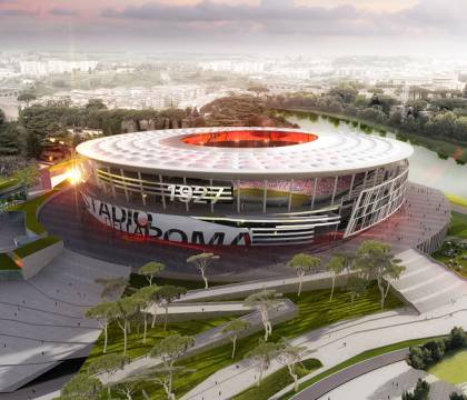 La Roma rinuncia allo stadio a Tor di Valle