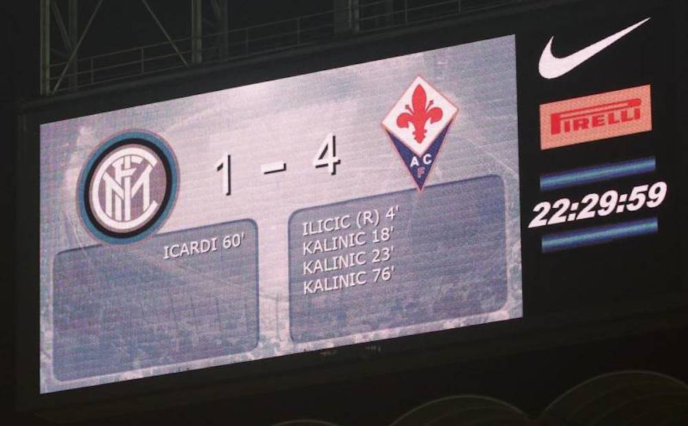 Allo stadio si potranno vedere i gol sui maxischermi (dove ci sono)