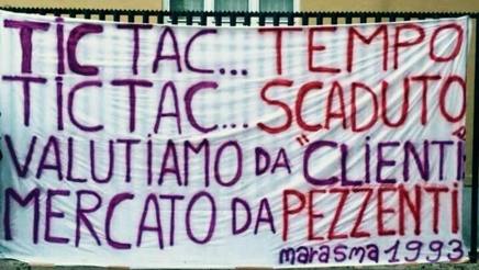 I tifosi della Fiorentina contestano i Della Valle per il mercato dei viola