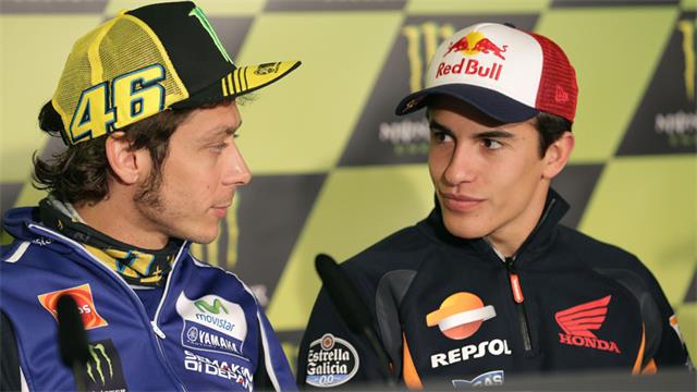 Marquez non ce la fa, abbandona le prove e Valentino Rossi torna Valentino: quarto