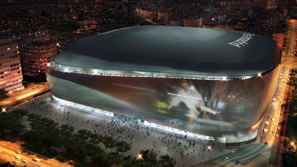 Il nuovo Bernabeu e qualche perplessità: con la copertura, si perdono 2500 posti a sedere Il nuovo Bernabeu e qualche perplessità: con la copertura, si perdono 2500 posti a sedere