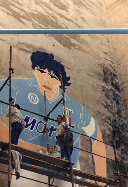 Murales Maradona, la famiglia Filardi: «Mario era un artista, merita un posto dove riposare in pace»