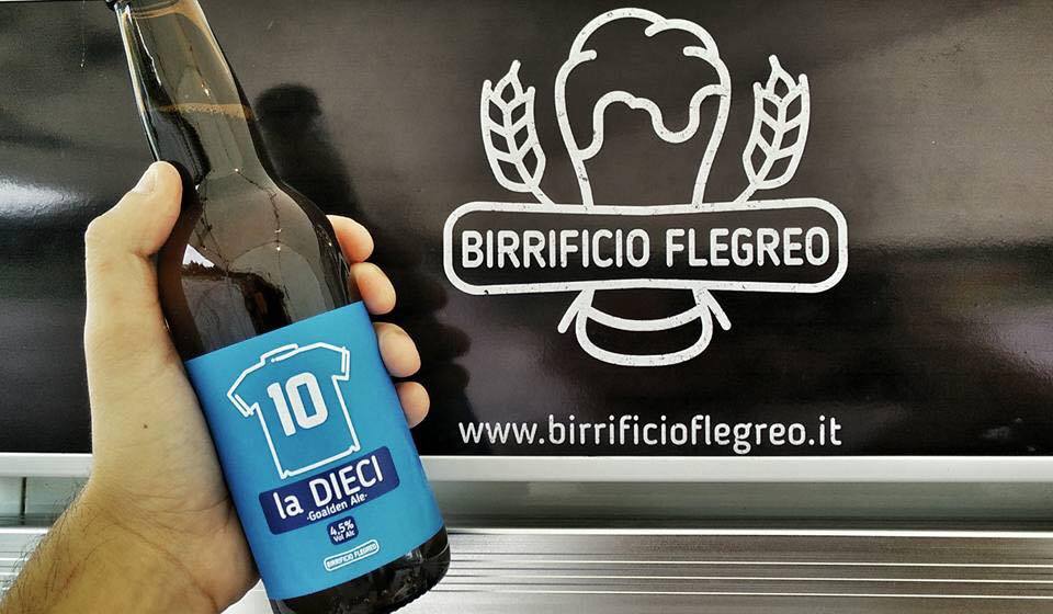 A Napoli il Birrificio Flegreo produce “La 10” birra dedicata a Maradona