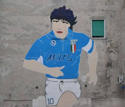 Murale di Maradona