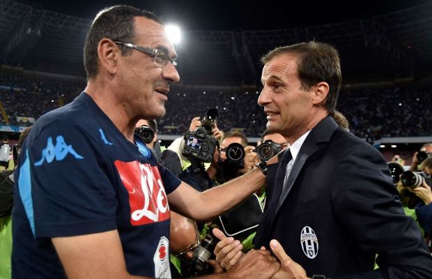 I due diversi stati d’animo di Sarri e Allegri