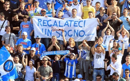 Napoli-Empoli 15mila spettatori, record negativo