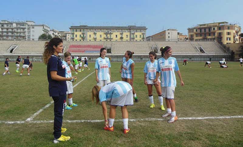 «Abbiamo speso noi 300mila euro e il Collana è in pessime condizioni», il calcio femminile a rischio