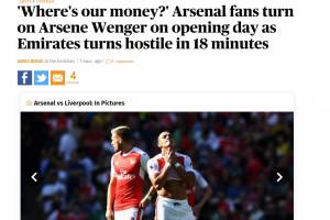 La svolta cacciasordista dei tifosi dell’Arsenal che hanno pure lo stadio: «Where’s our money?» item-thumbnail