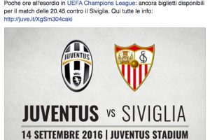 La Juve ricorda che lo Stadium non è pieno, l’ira degli juventini per il caro biglietti item-thumbnail