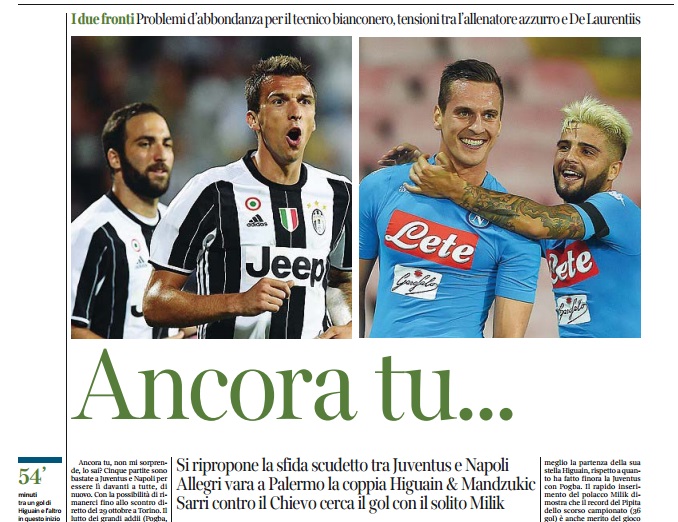 Il Napoli è forte, pensi di esserlo: stoppi le opposizioni interne e chieda maggiore tutela Il Napoli è forte, pensi di esserlo: stoppi le opposizioni interne e chieda maggiore tutela