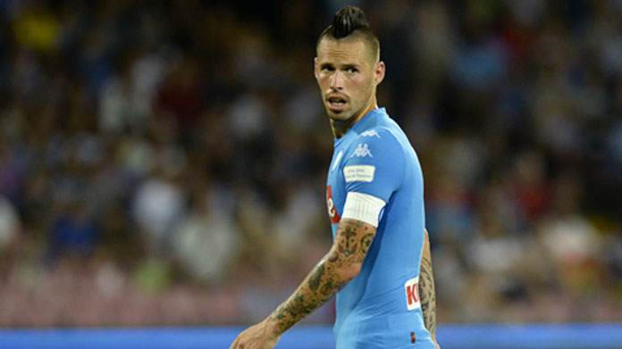 Hamsik, l’agente: «La miglior partita di Marek in Champions, ormai è leggenda» Hamsik, l’agente: «La miglior partita di Marek in Champions, ormai è leggenda»