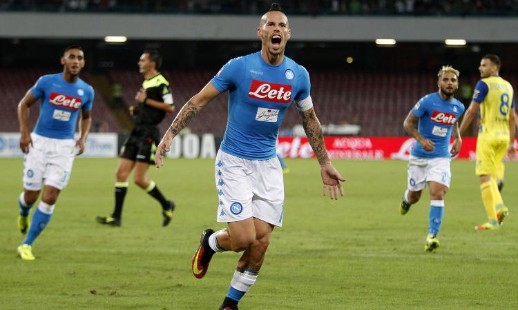 Il Napoli non vince più contro le più forti: 1-1 con una buona Lazio