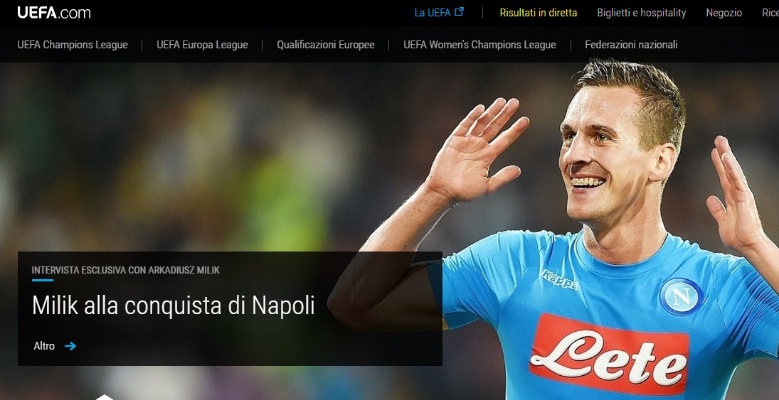 Milik: «Sono in un grande club, i tifosi del Napoli sono importanti, quasi fanatici»