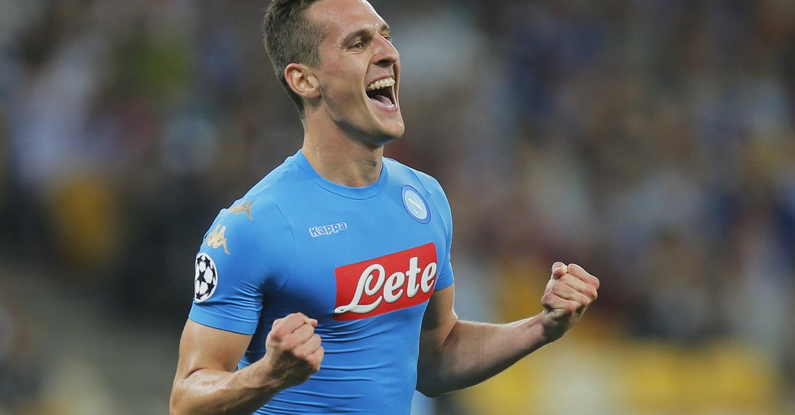 Il Napoli rimonta anche in Champions e ha un centravanti vero: Milik