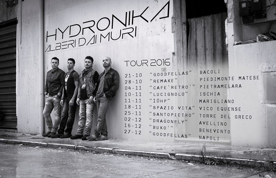 “Alberi dai muri”, il nuovo album della band napoletana Hydronika