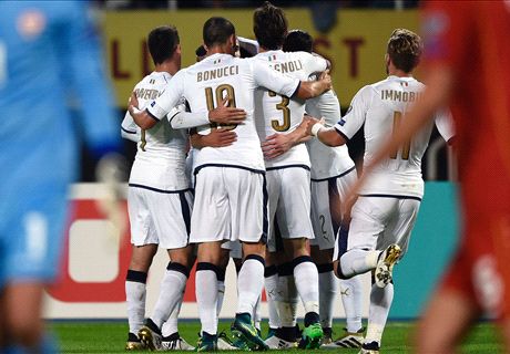 Italia, che paura: Macedonia battuta nel recupero, 3-2 e doppietta di Immobile Italia, che paura: Macedonia battuta nel recupero, 3-2 e doppietta di Immobile