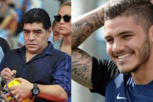 Scintille Maradona-Icardi: per Diego, Maurito è «un traditore». La risposta: «Lui non è un esempio» item-thumbnail