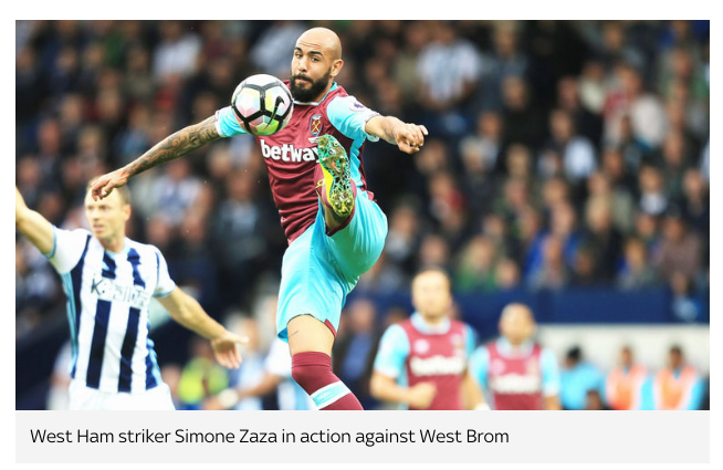 Rumors sul West Ham: Zaza potrebbe non giocare più per non pagare i 25 milioni
