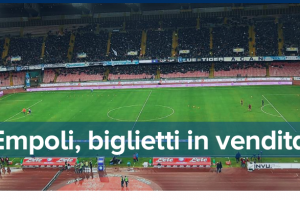Biglietti Napoli-Empoli, curve a 25 euro, distinti a 35 item-thumbnail