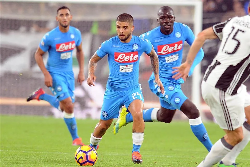 Il Napoli contro la Juventus