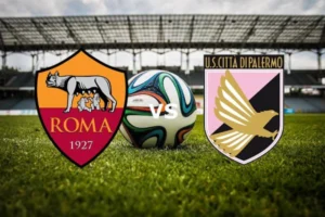 la partita tra Roma e Palermo